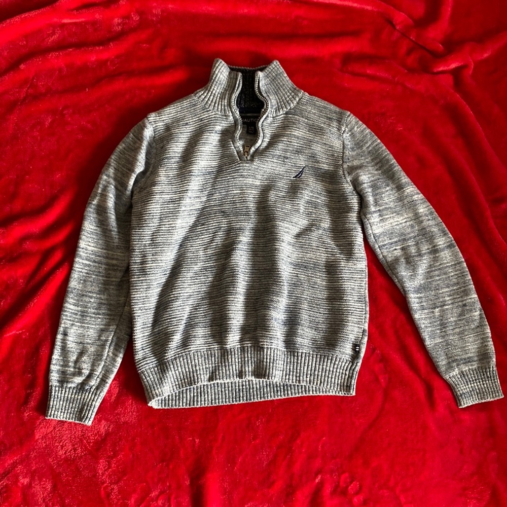 Blue/Grey sweater, Nautica, 14/16